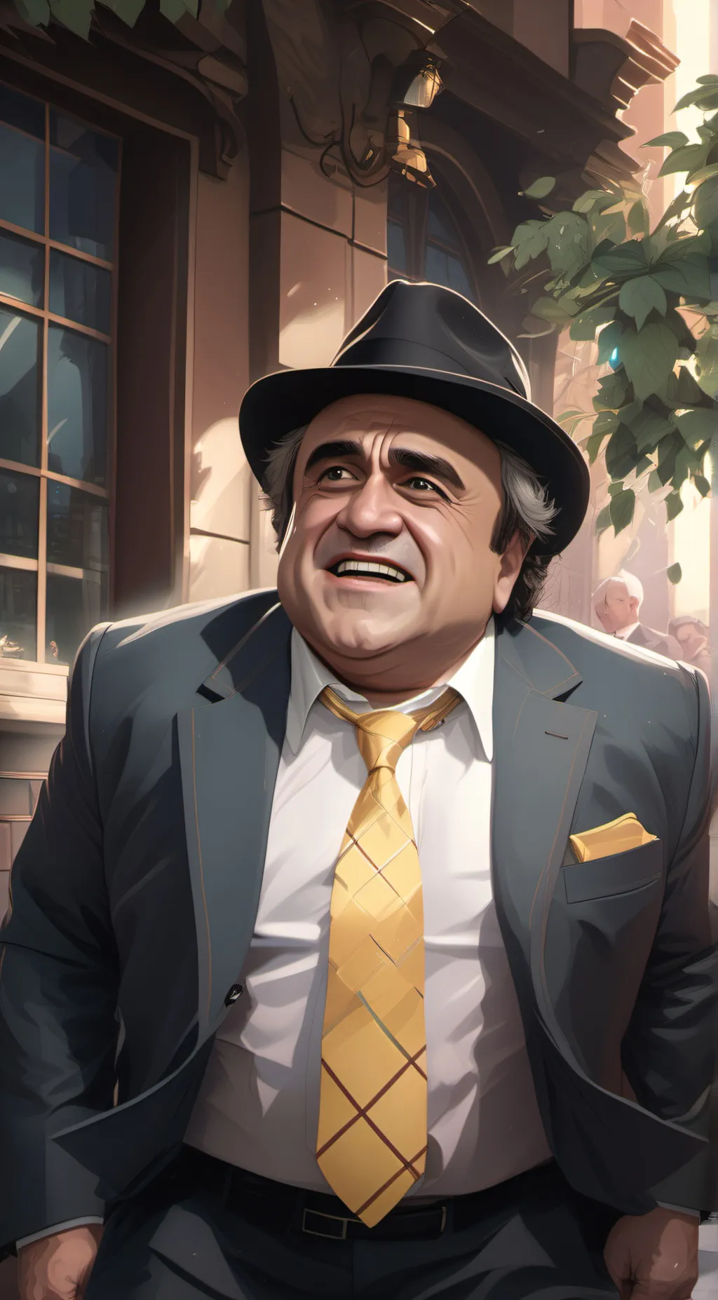 ai character: Harry Wormwood background