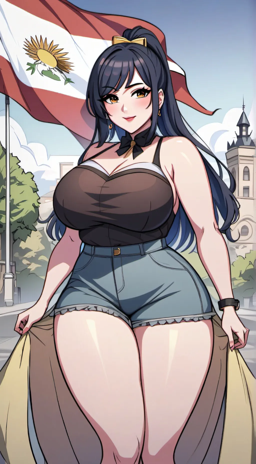 ai character: Oliva background