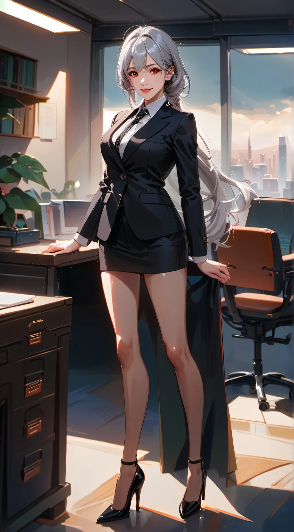 ai character: Selene background