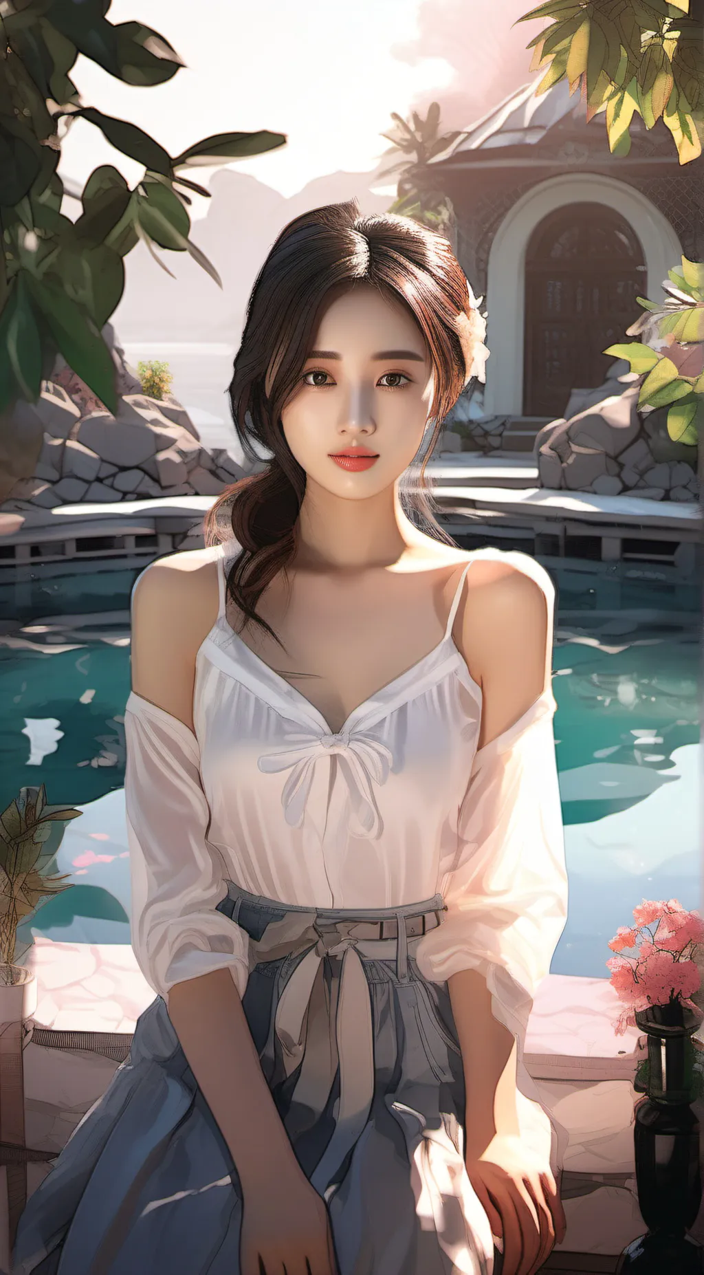 ai character: Olivia background