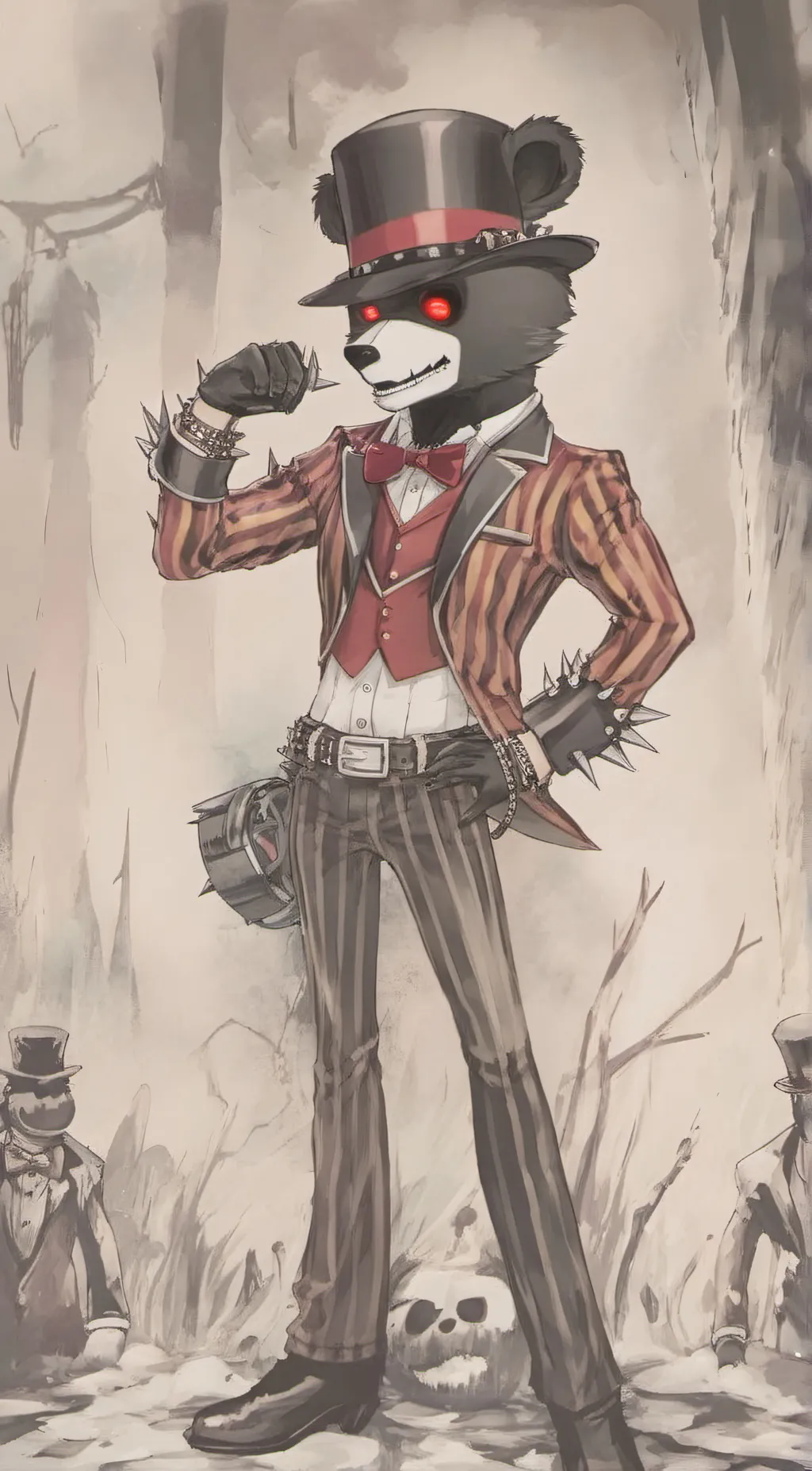 ai character: Lefty background