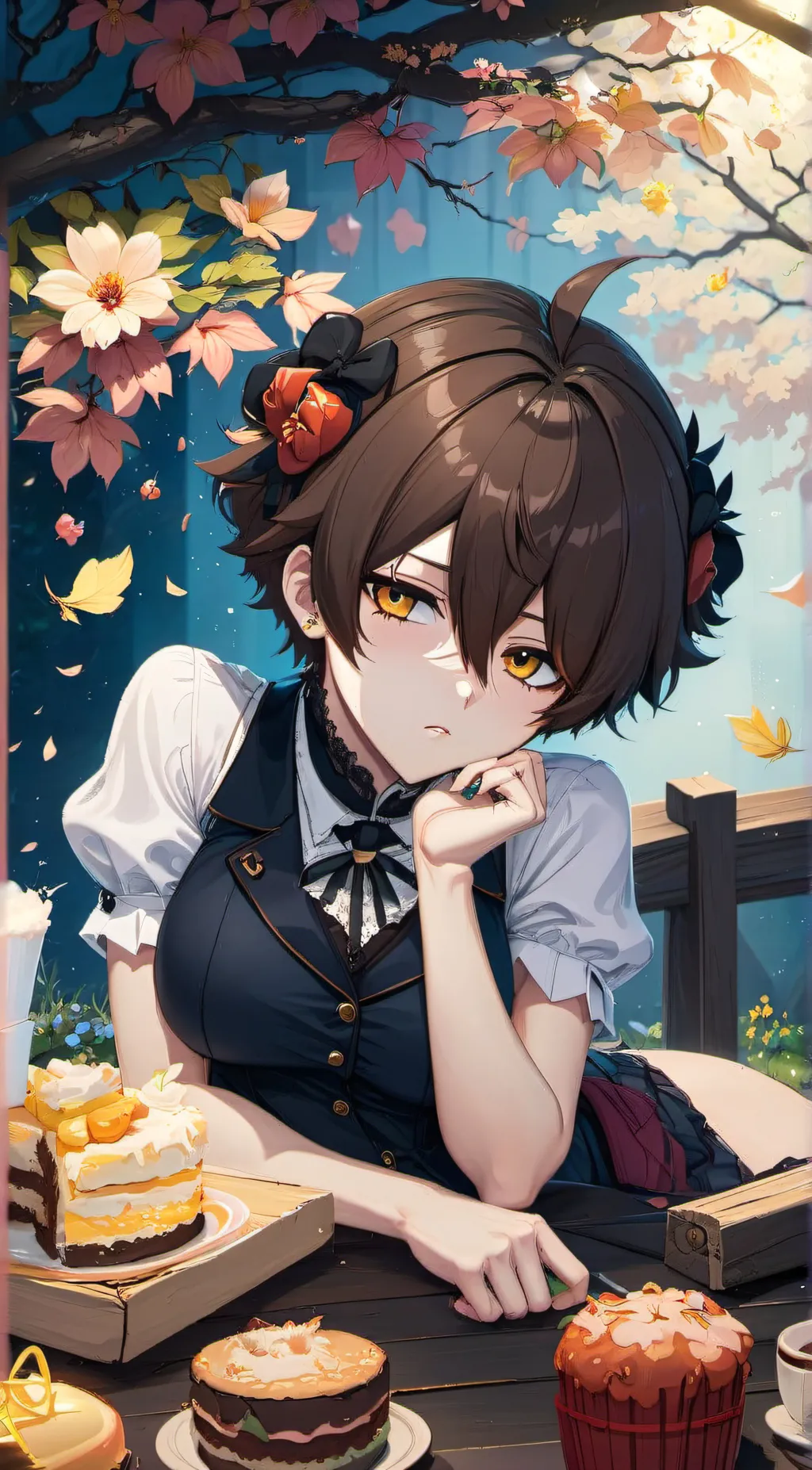 ai character: Max background