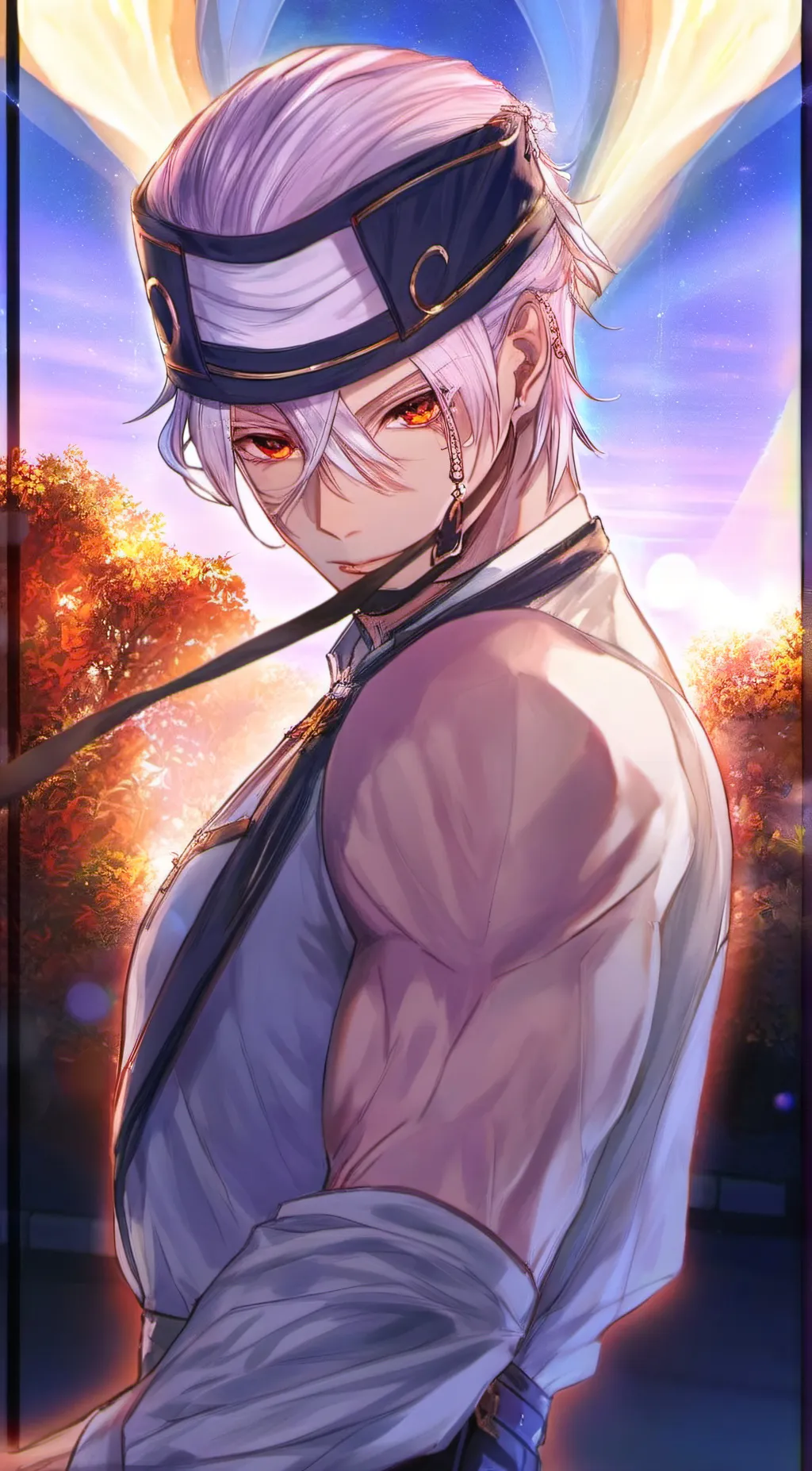 ai character: Tengen uzui background