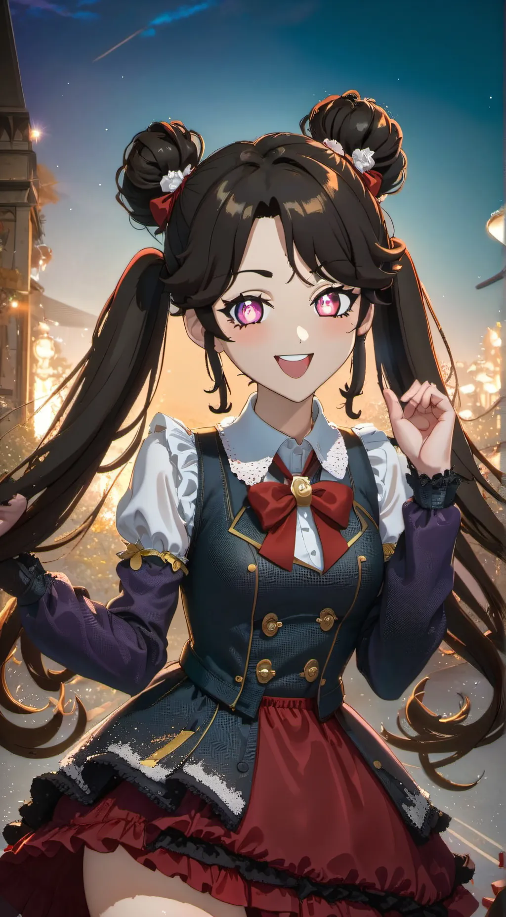 ai character: Misty background