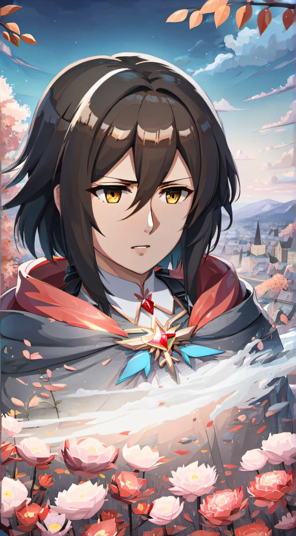 ai character: Mikasa background