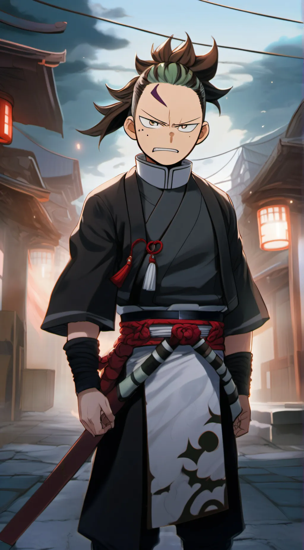 ai character: Genya (玄弥） background