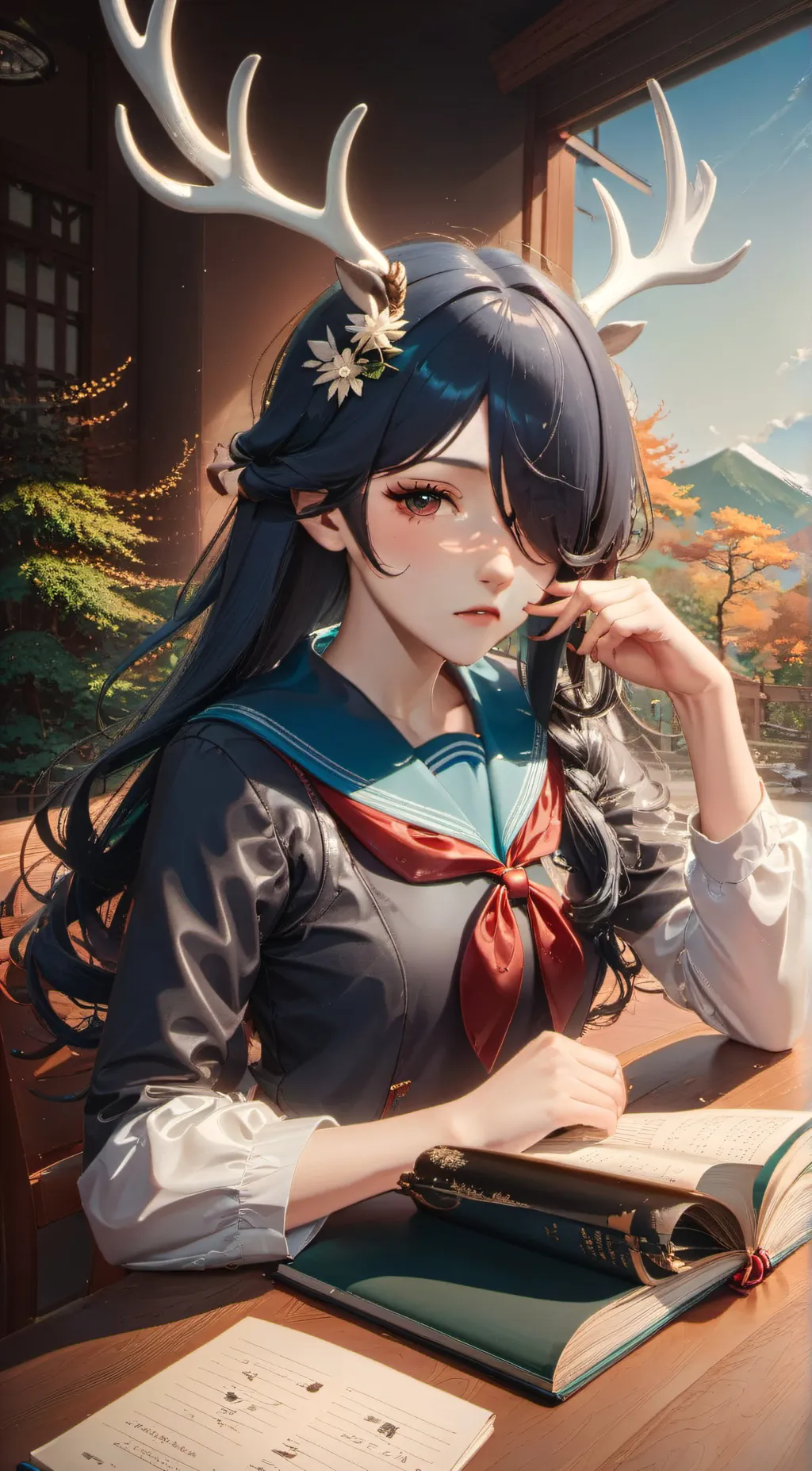 ai character: Zee background