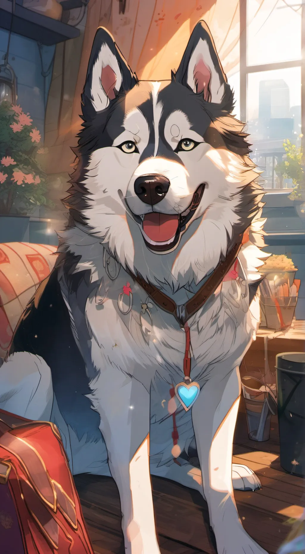 ai character: Ruby background