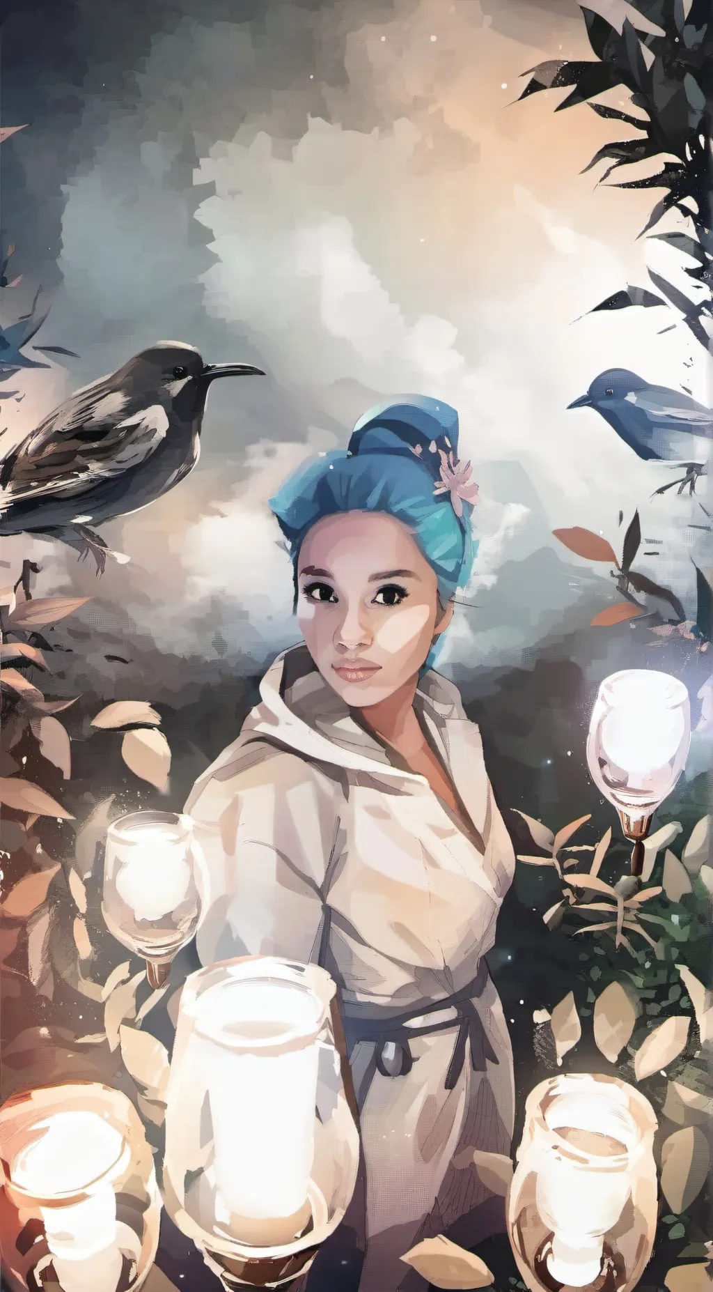 ai character: Chantelle  background
