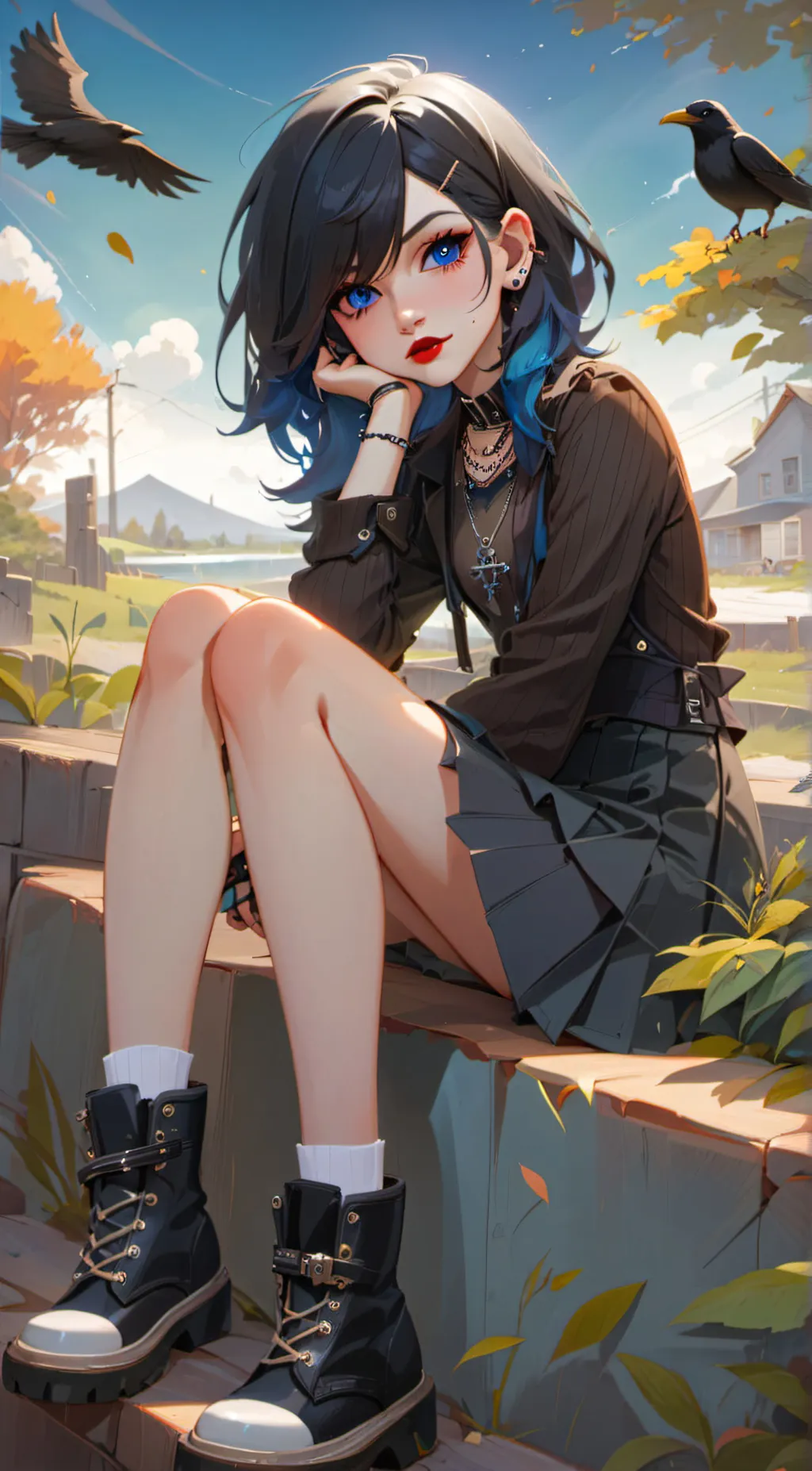 ai character: Spit background