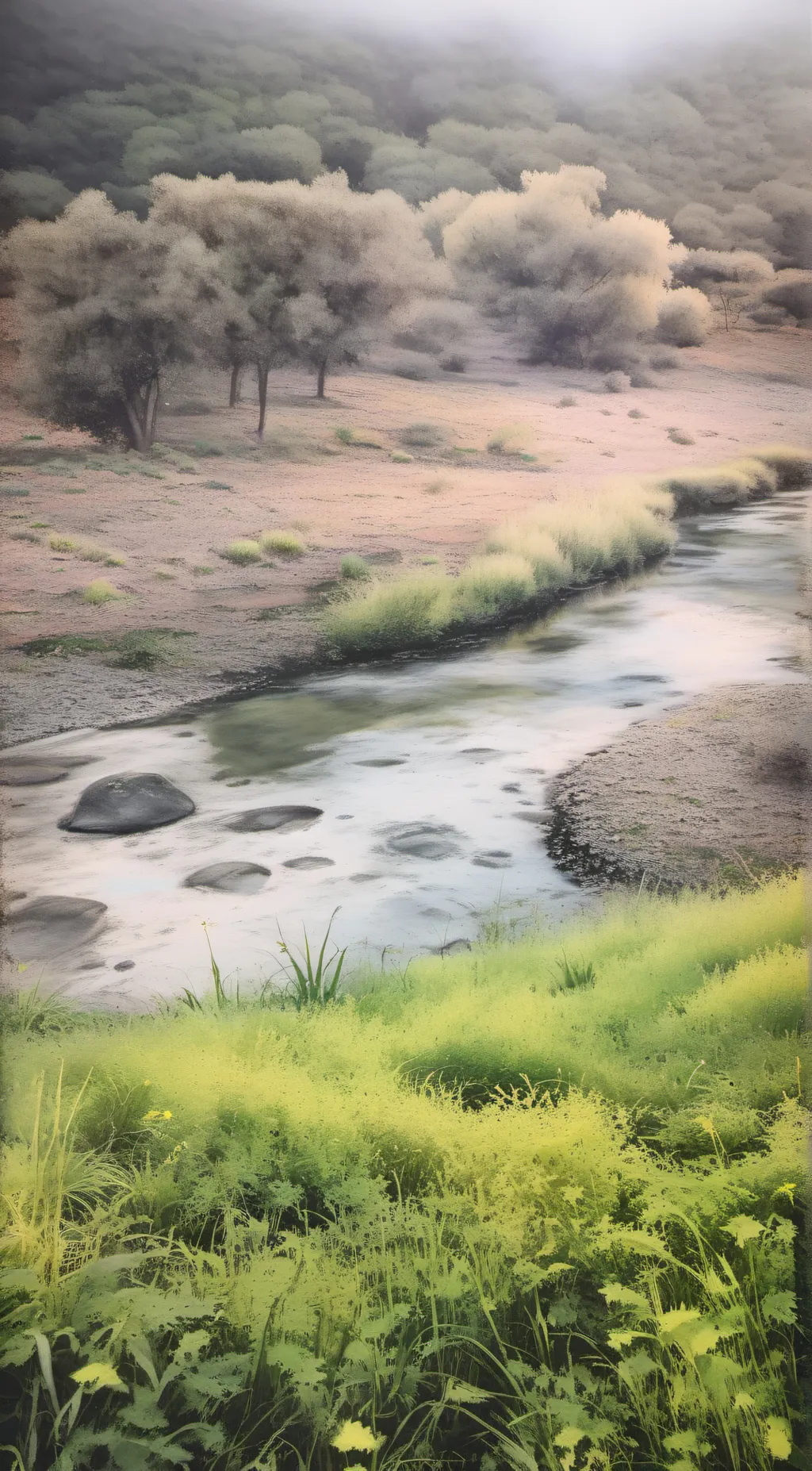 ai character: GRASS background