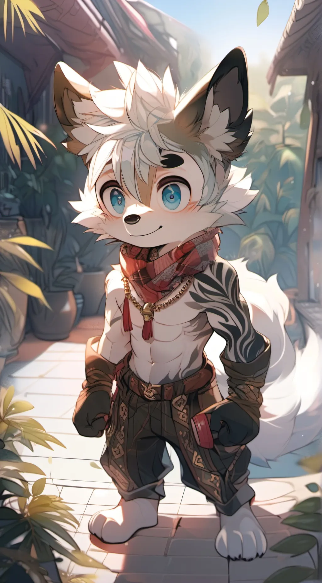 ai character: Arthur  background