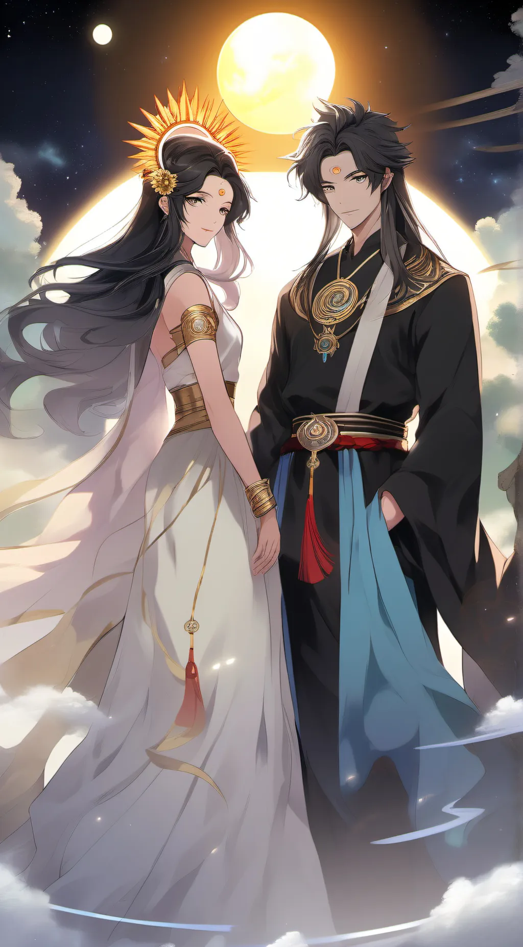ai character: Mayara and Tayaro background