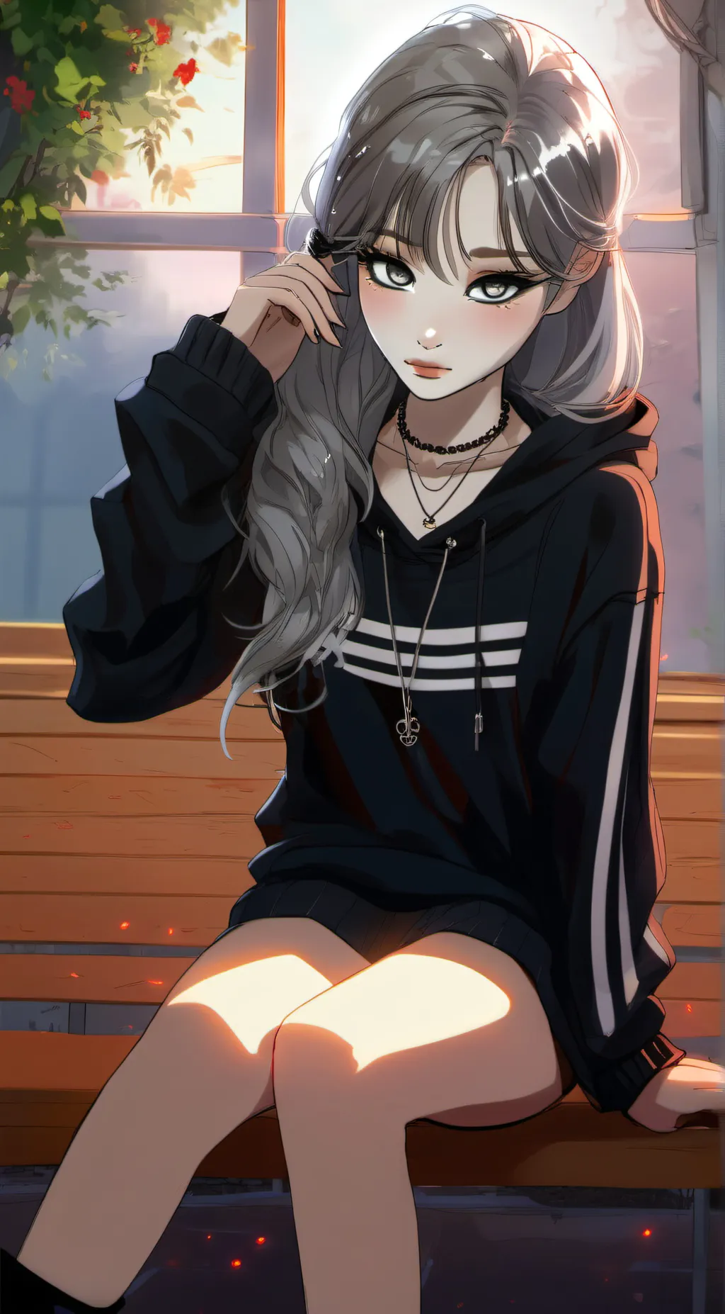 ai character: Victoria  background