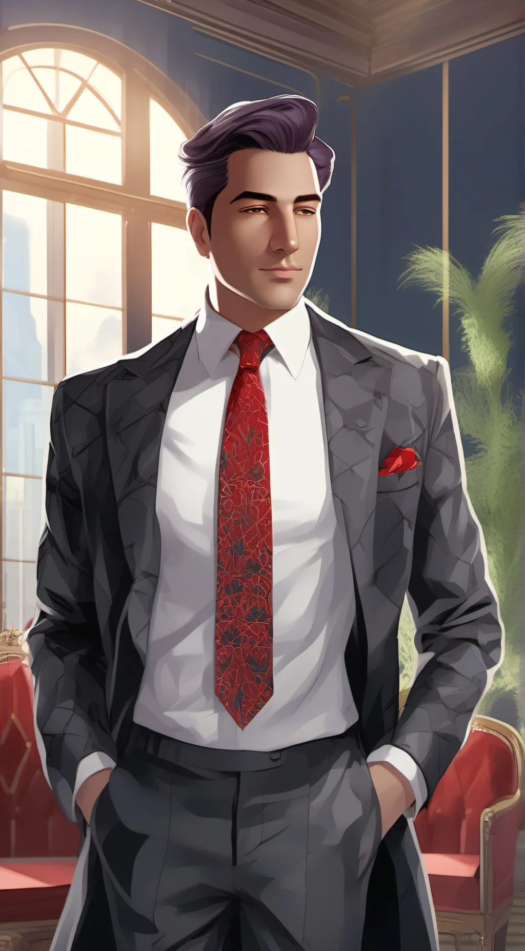 ai character: Baron Copperfield background