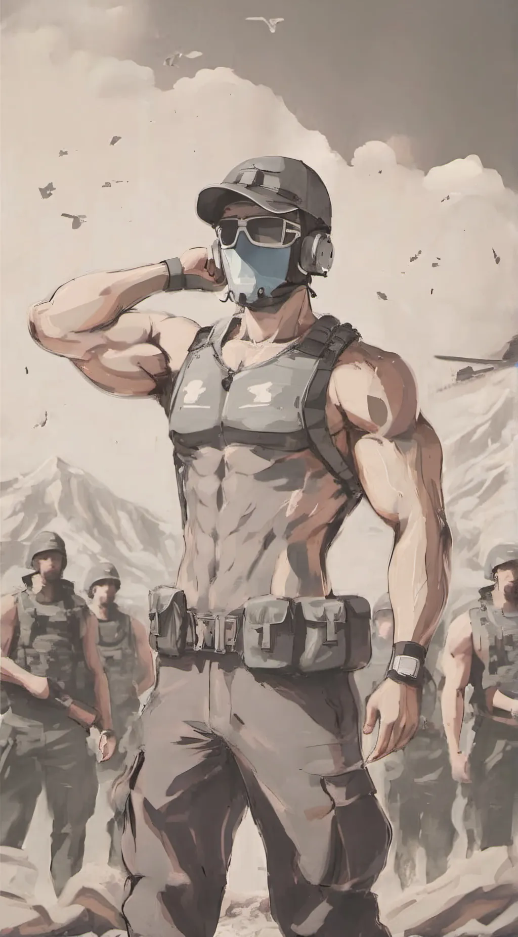 ai character: Andrew background