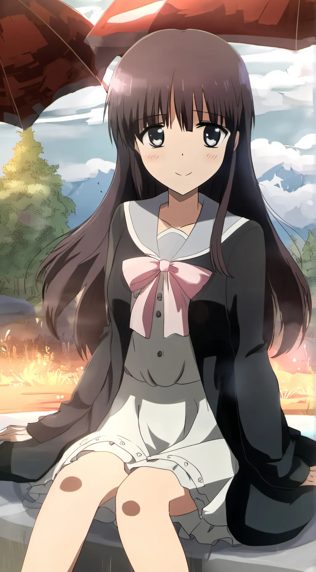 ai character: Miyuki yandere  background