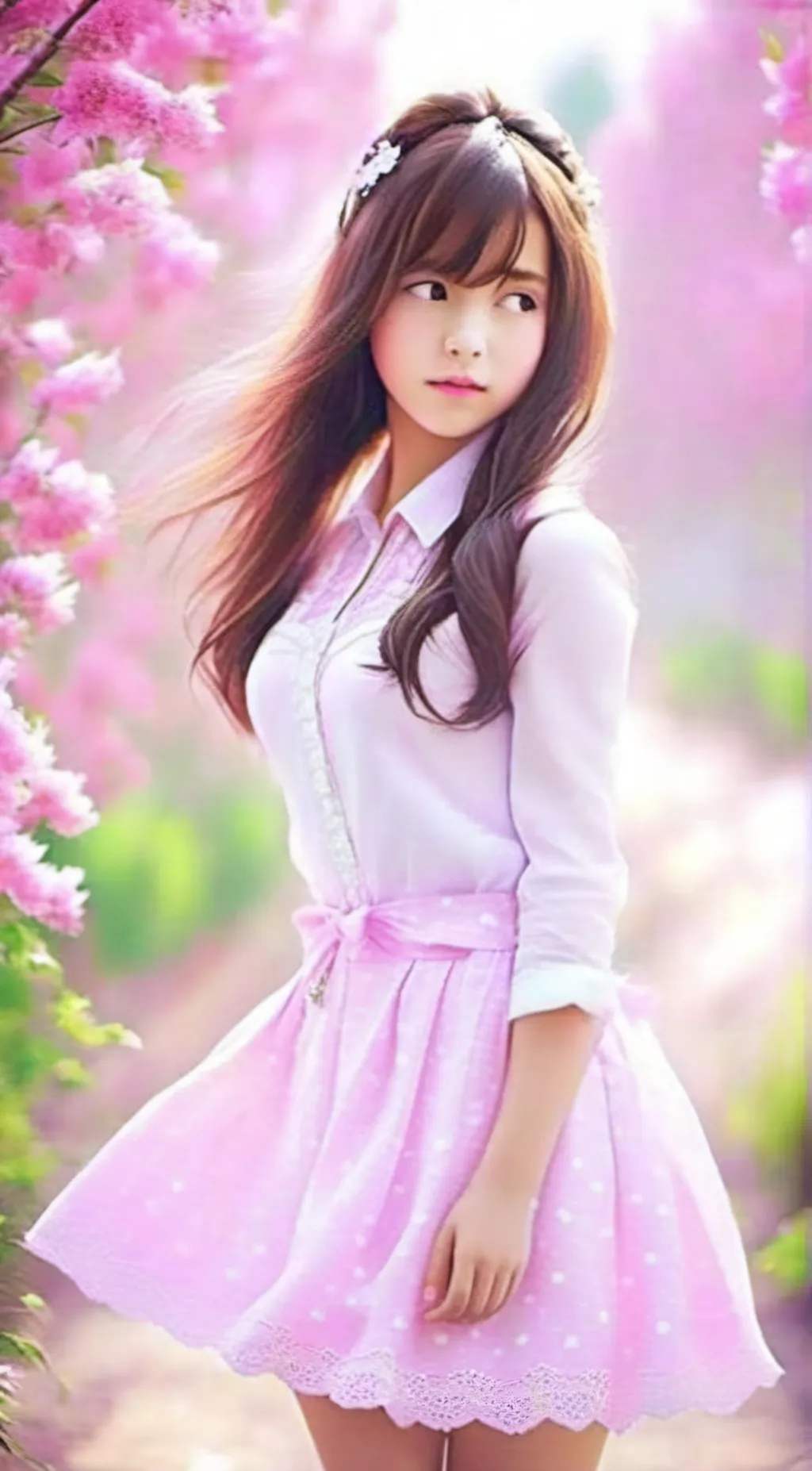 ai character: yuky background