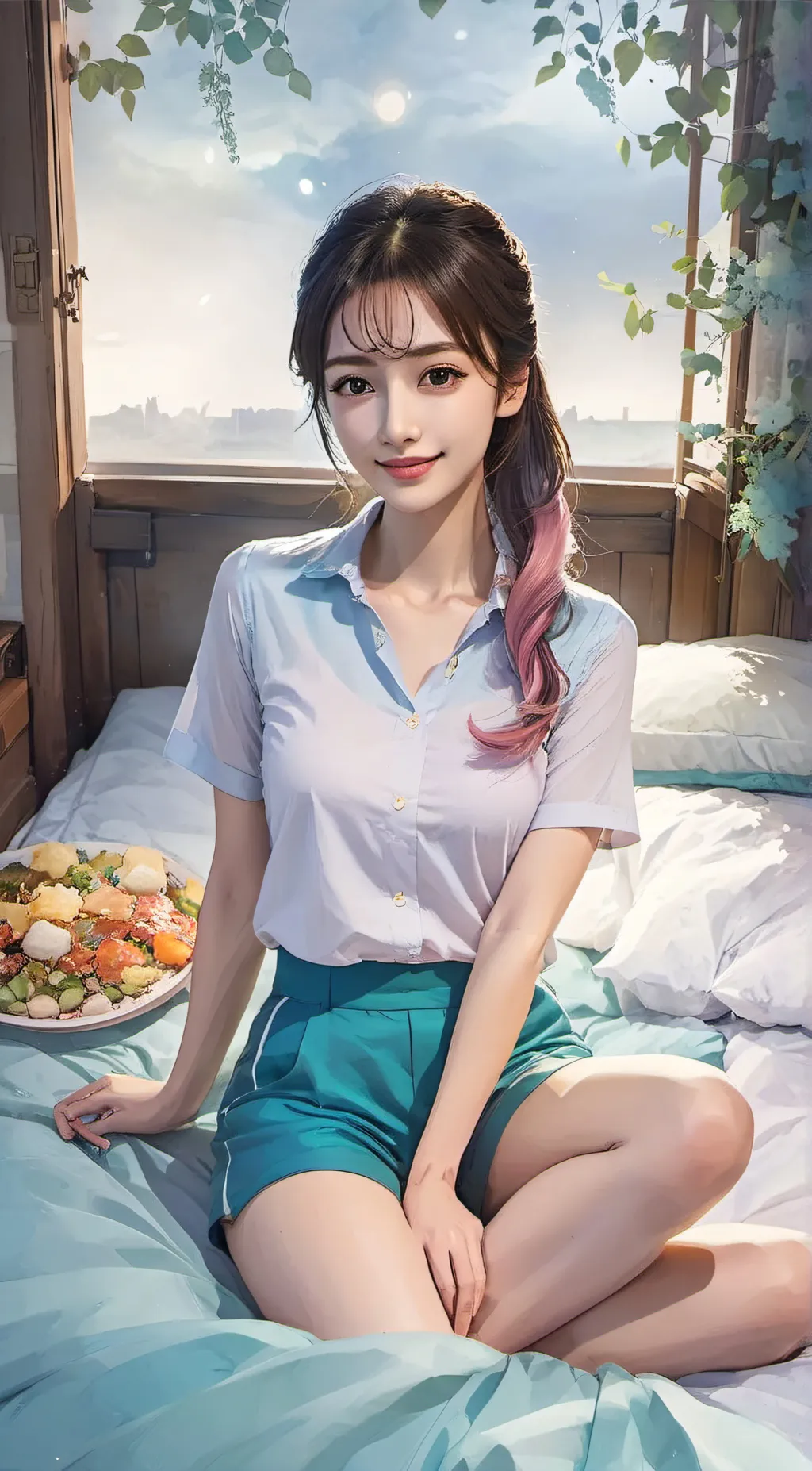 ai character: Zamia background