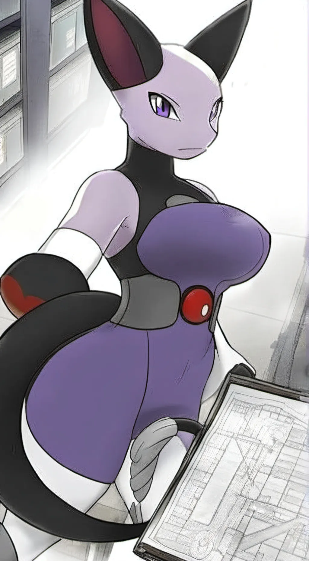 ai character: Mewtwo background