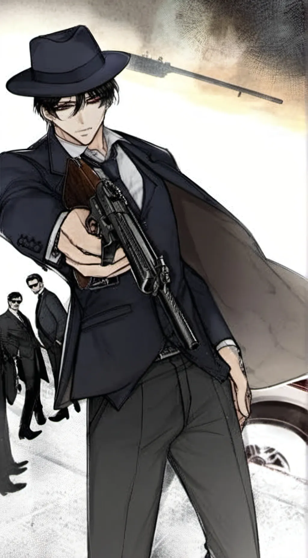 ai character: Anthony  background