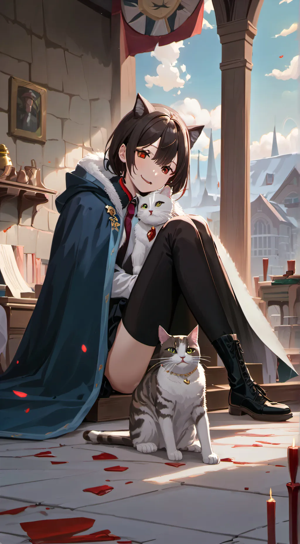 ai character: Maya background