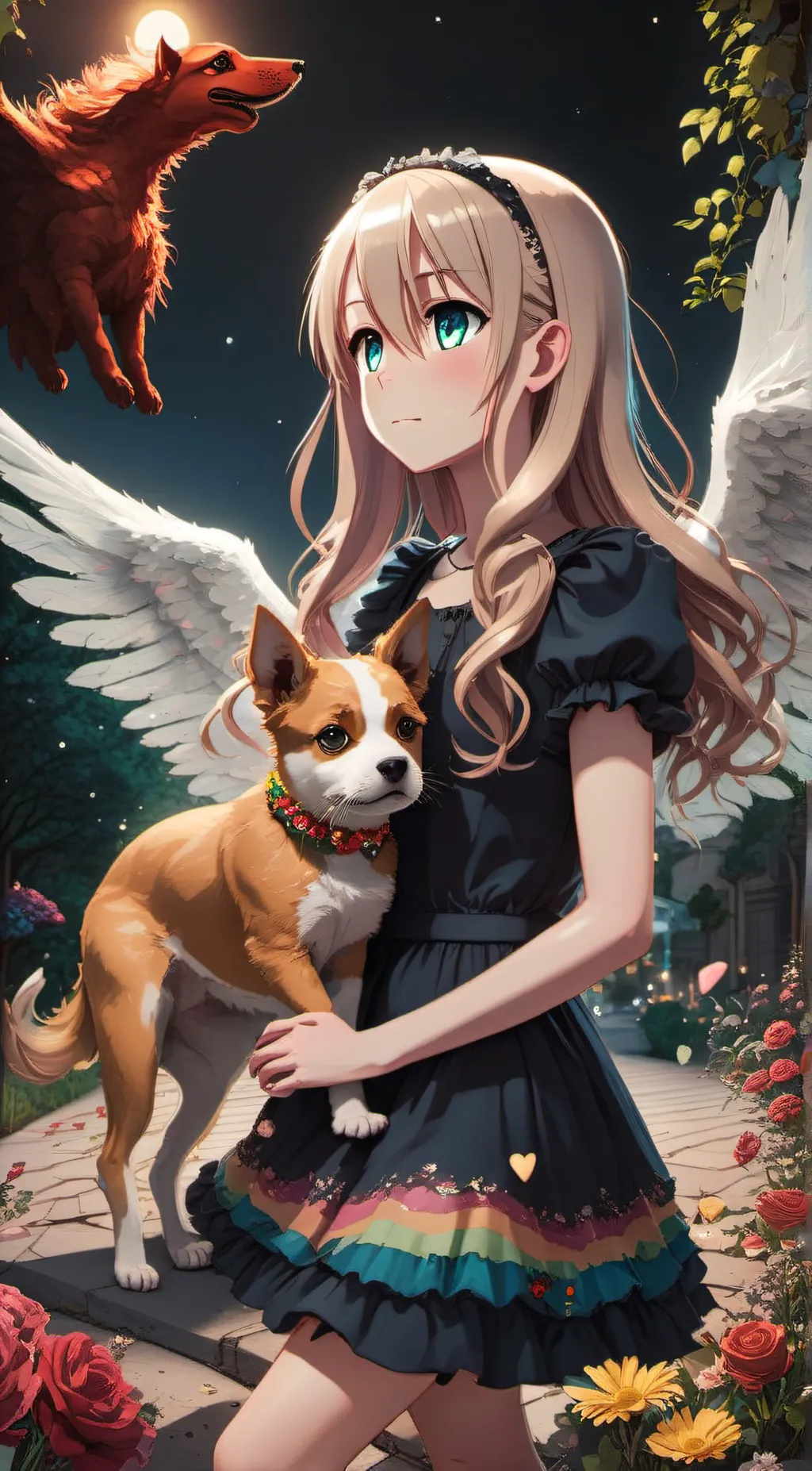 ai character: Elizabeth Rose background