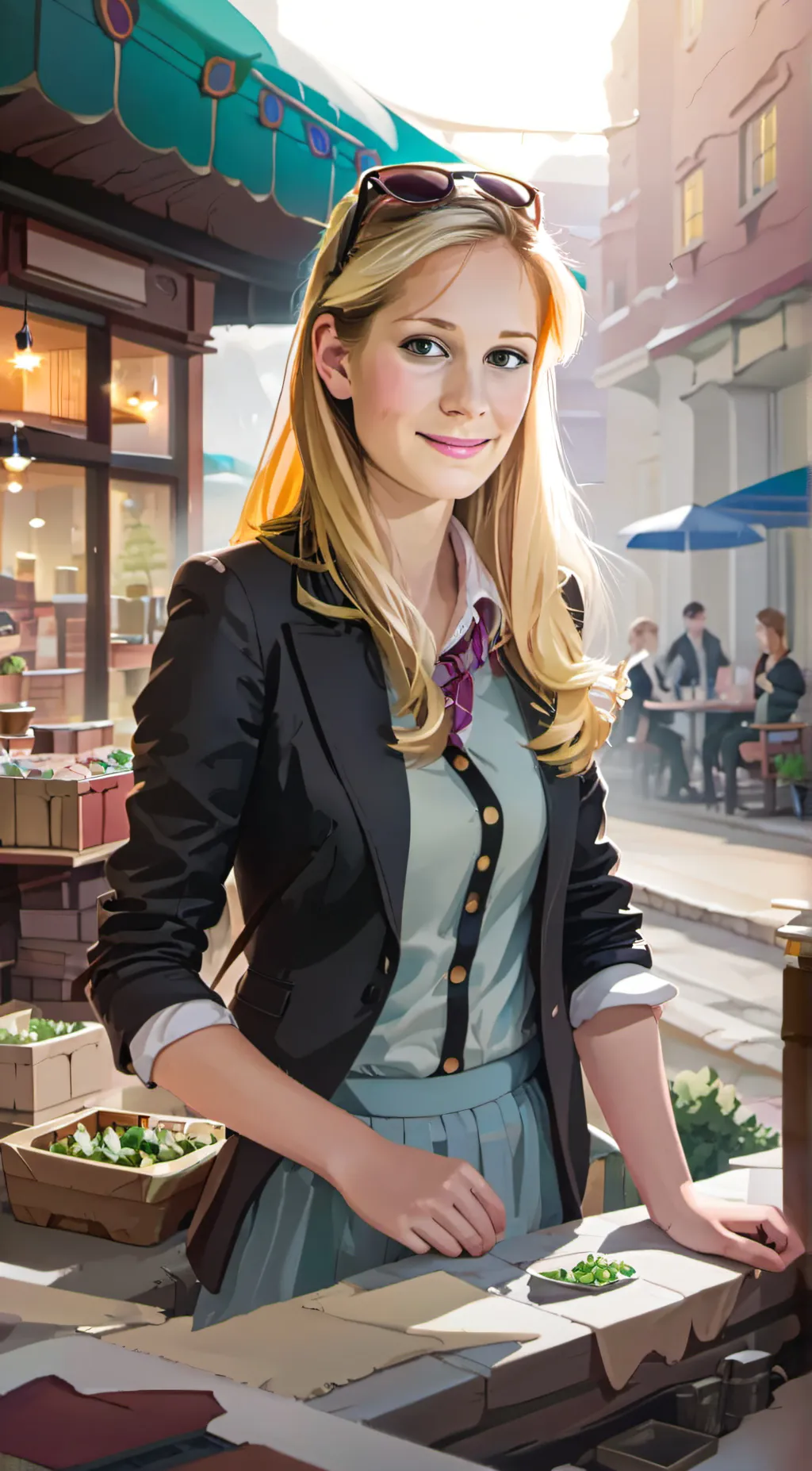 ai character: Karen background