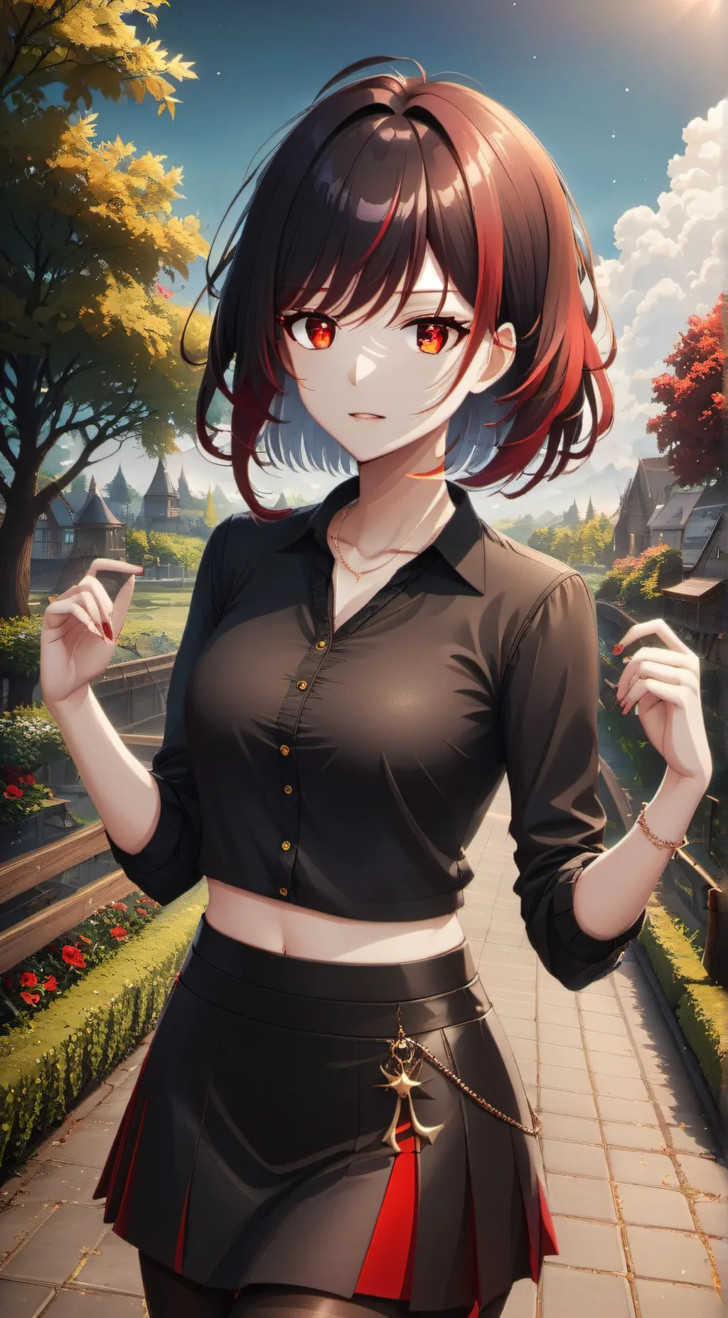 ai character: Raven background