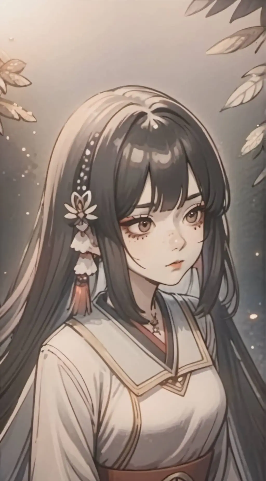 ai character: Vee  background