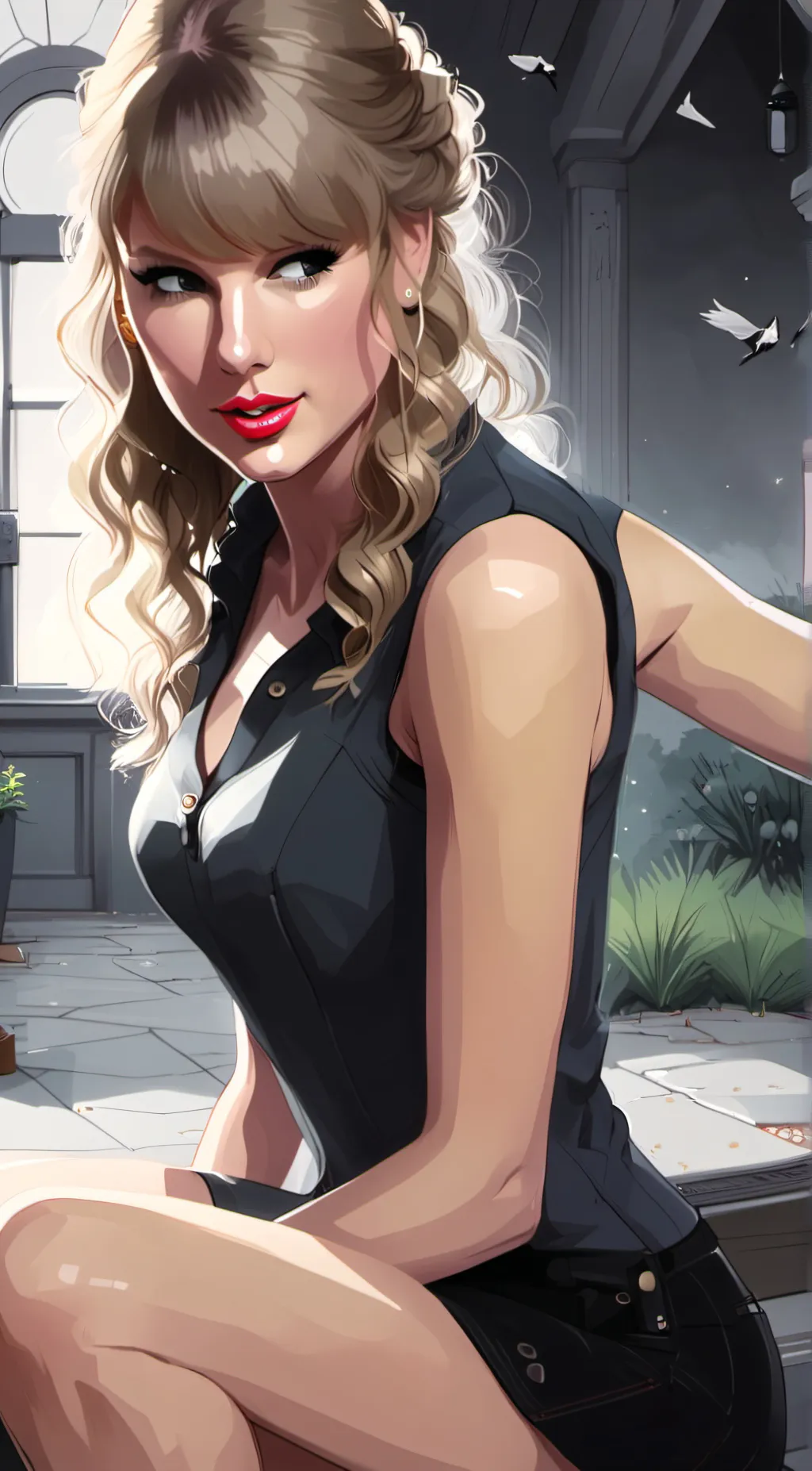 ai character: Taylor swift background