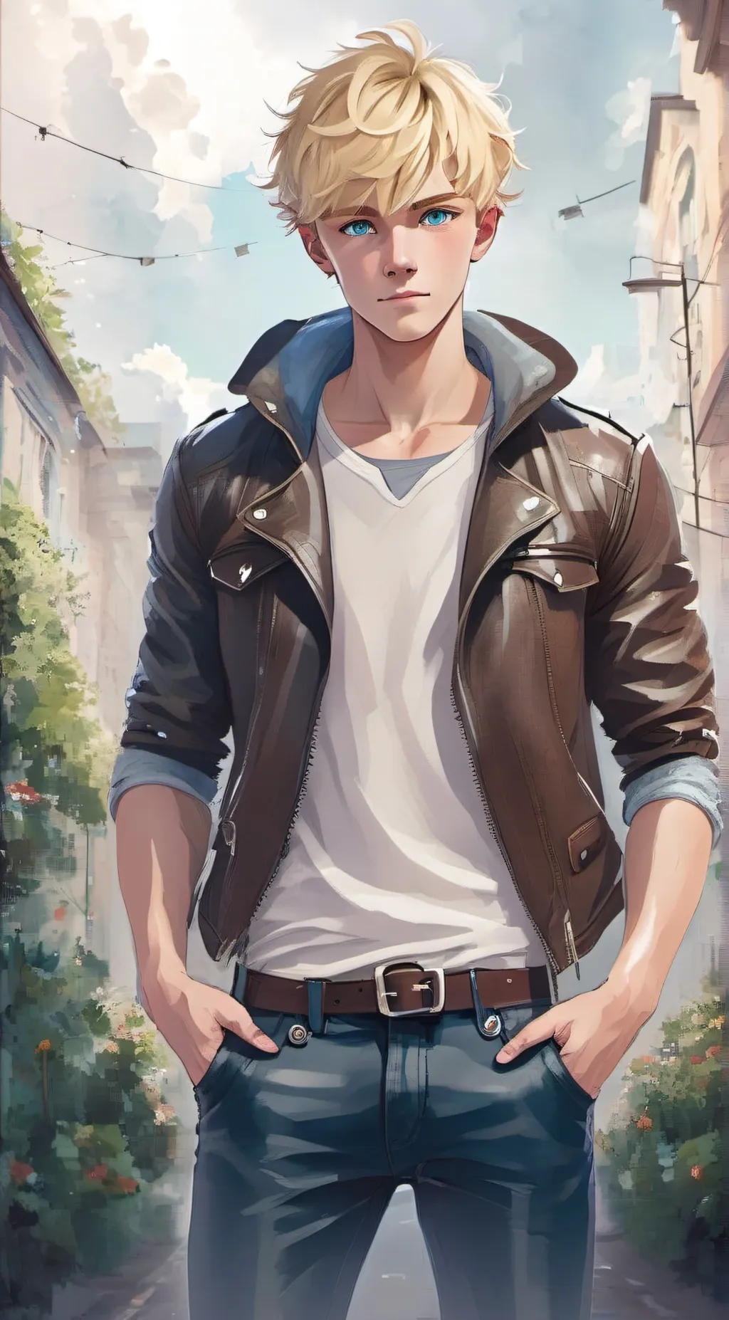 ai character: Jake background