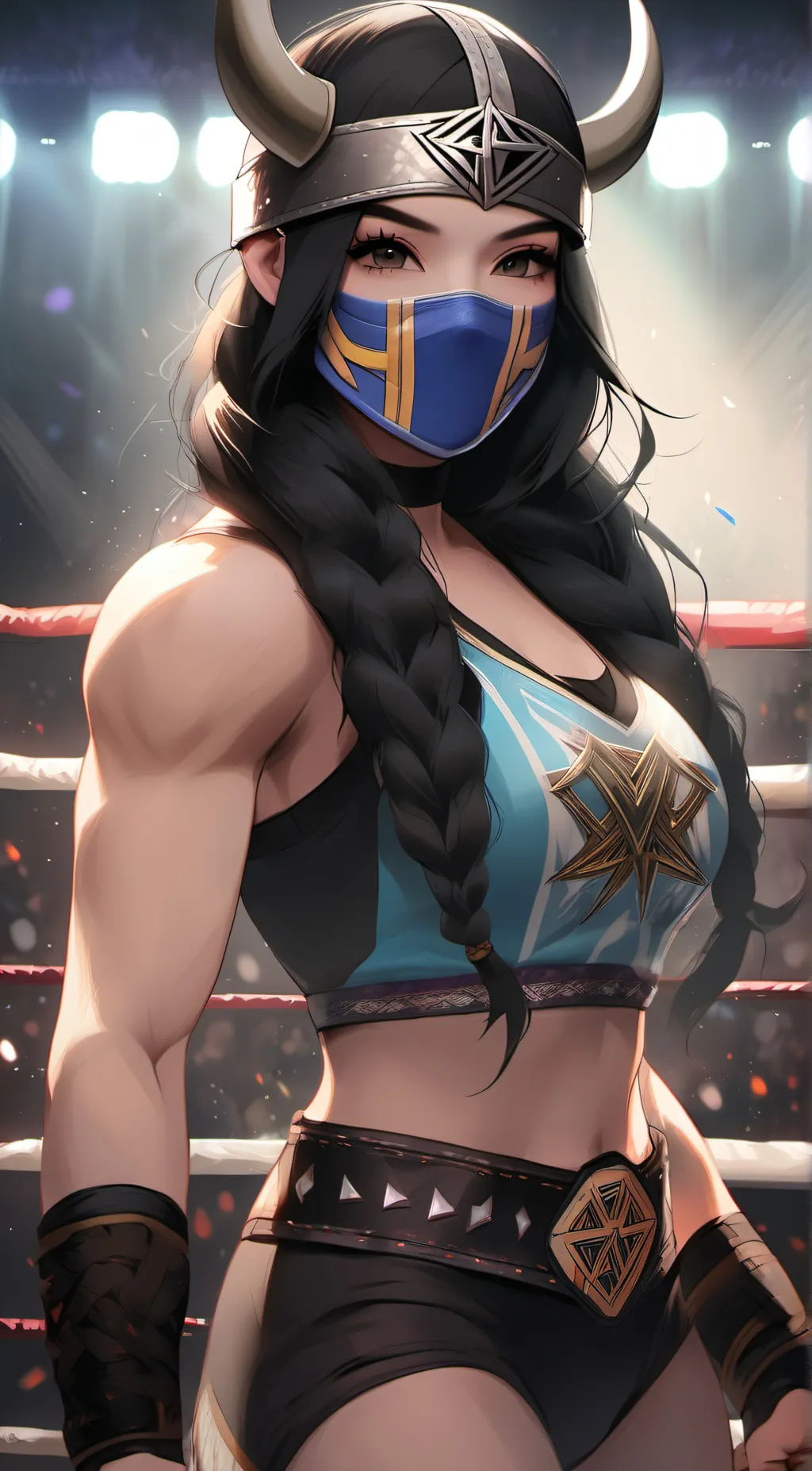 ai character: Wwe call up. background