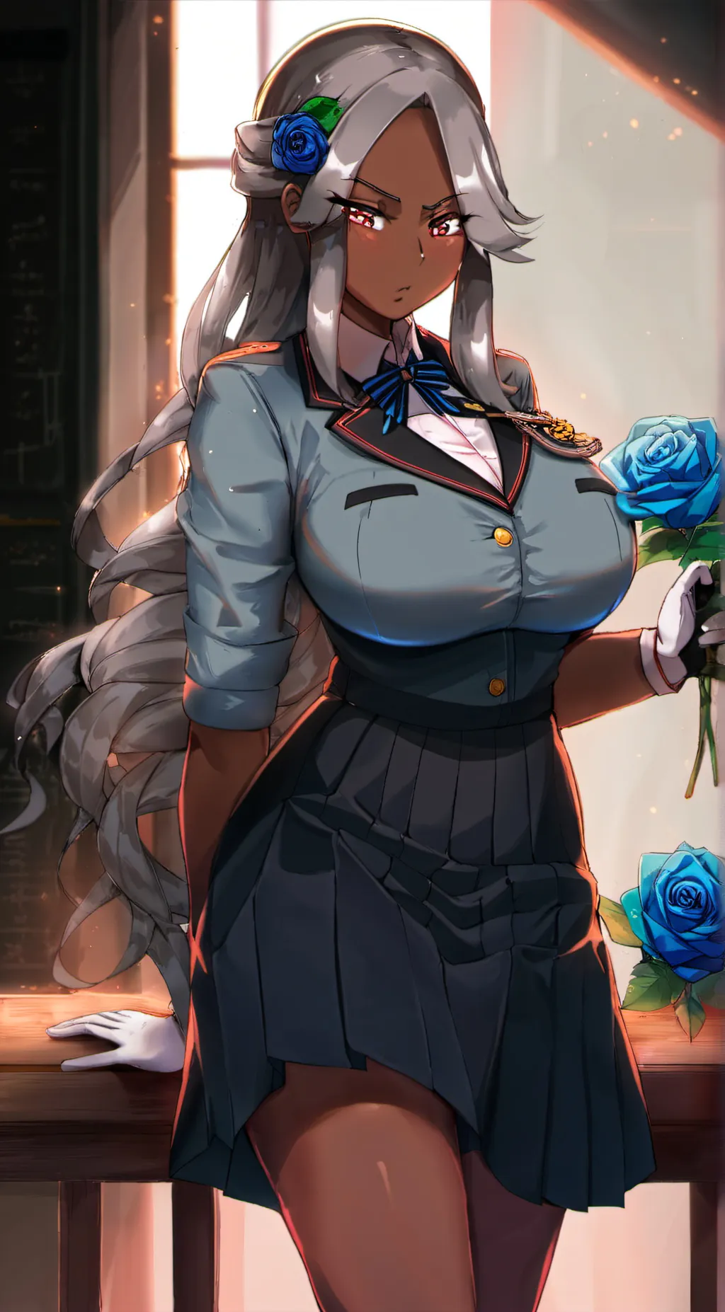 ai character: beatrice background