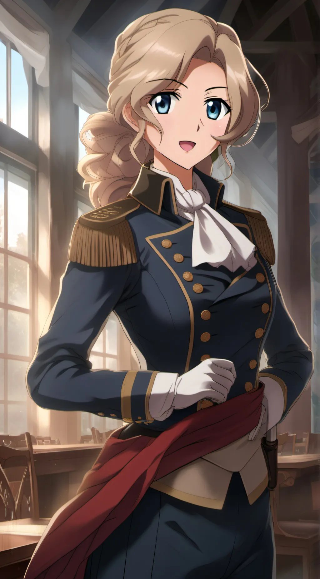ai character: Amanda Adams background