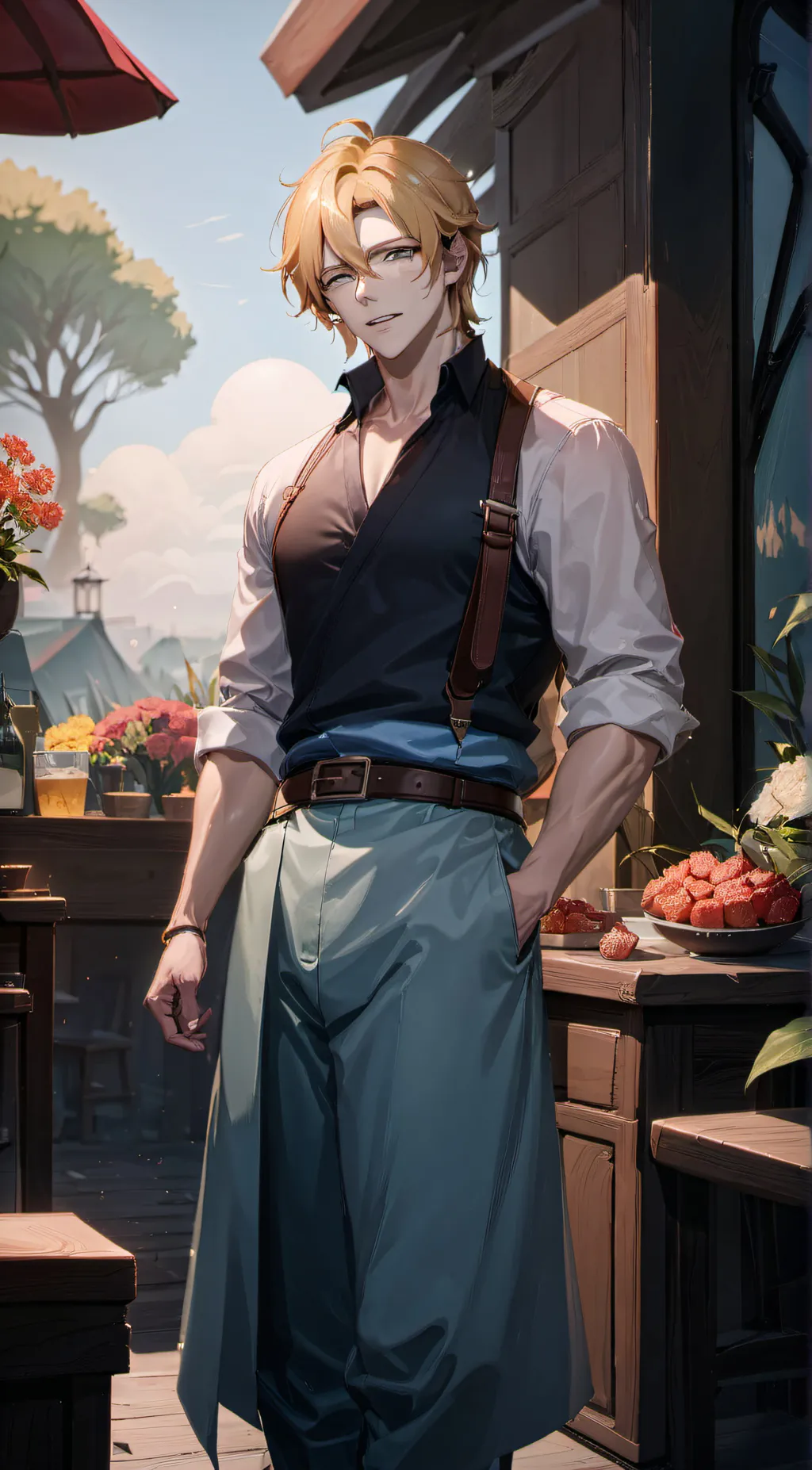 ai character: Ethan background