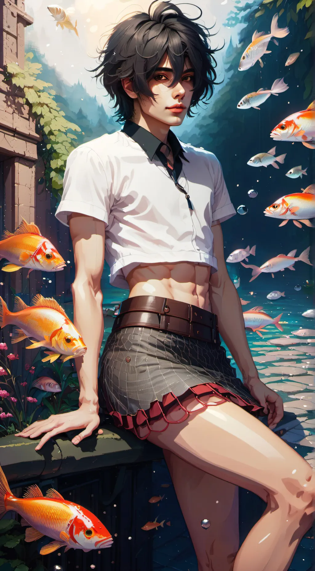 ai character: Levi background