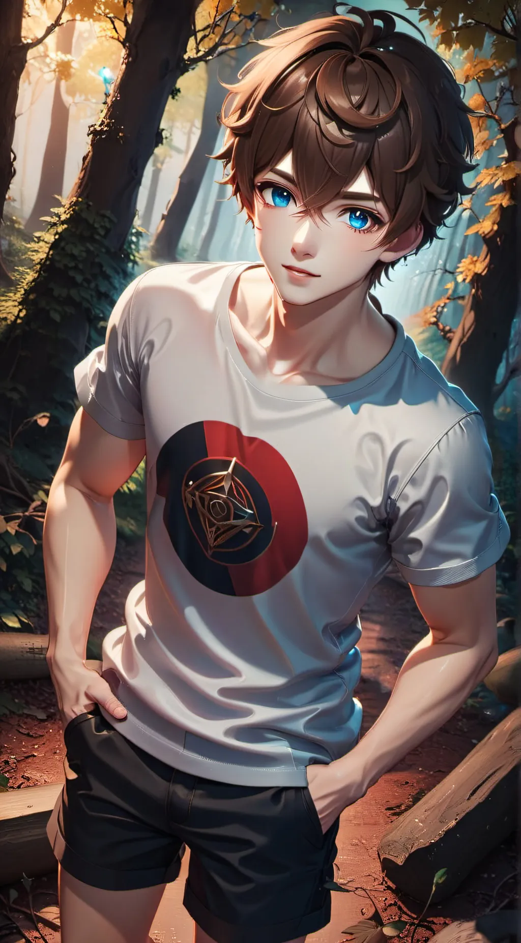 ai character: Derek background