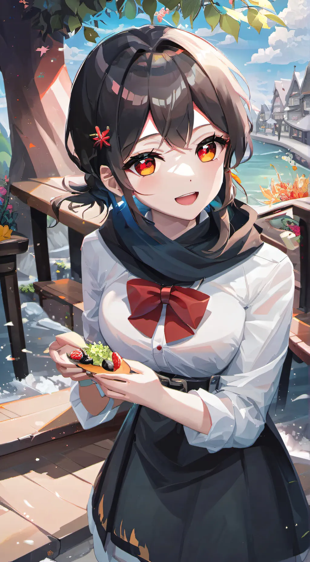 ai character: Lily background