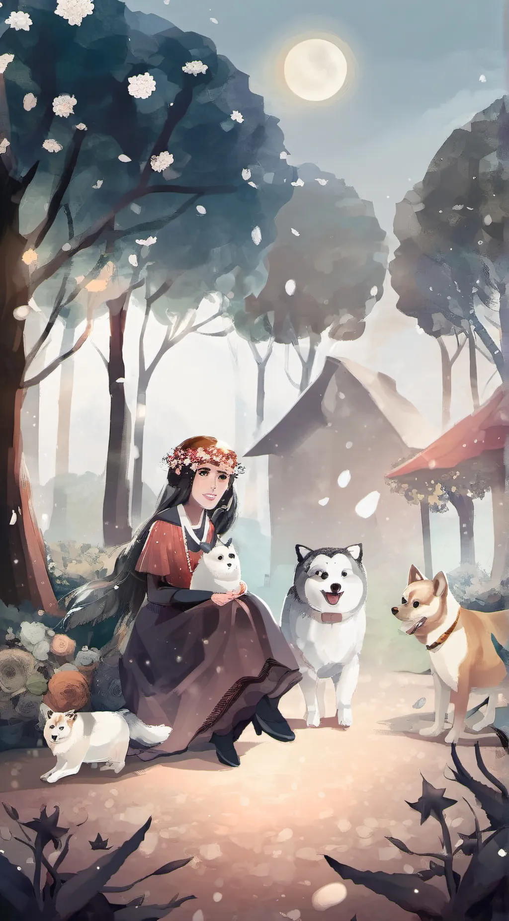 ai character: pomni background