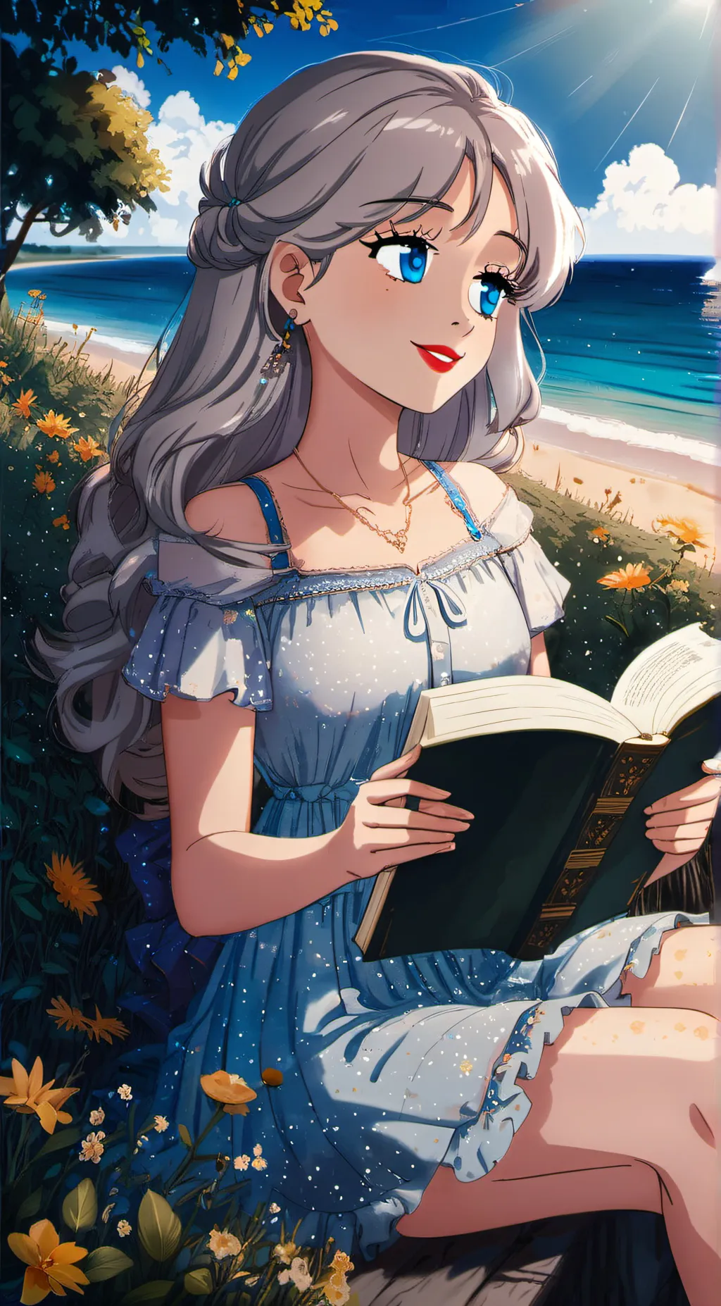 ai character: Arianna  background