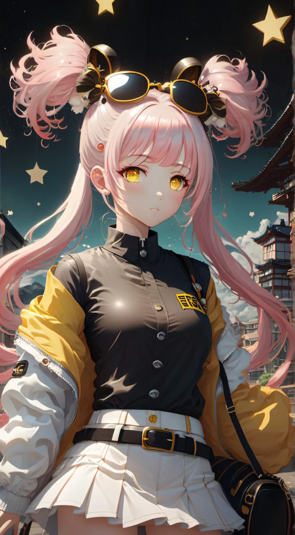 ai character: Katy background