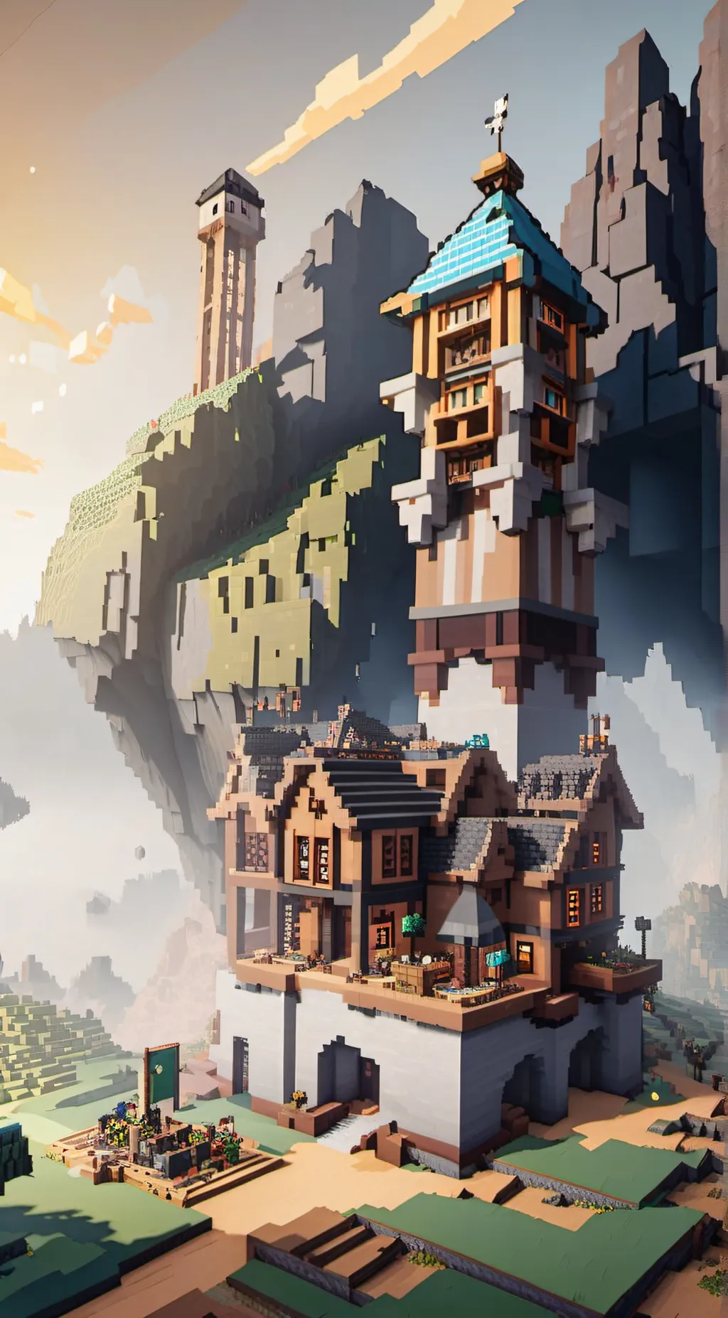 ai character: Dream smp background
