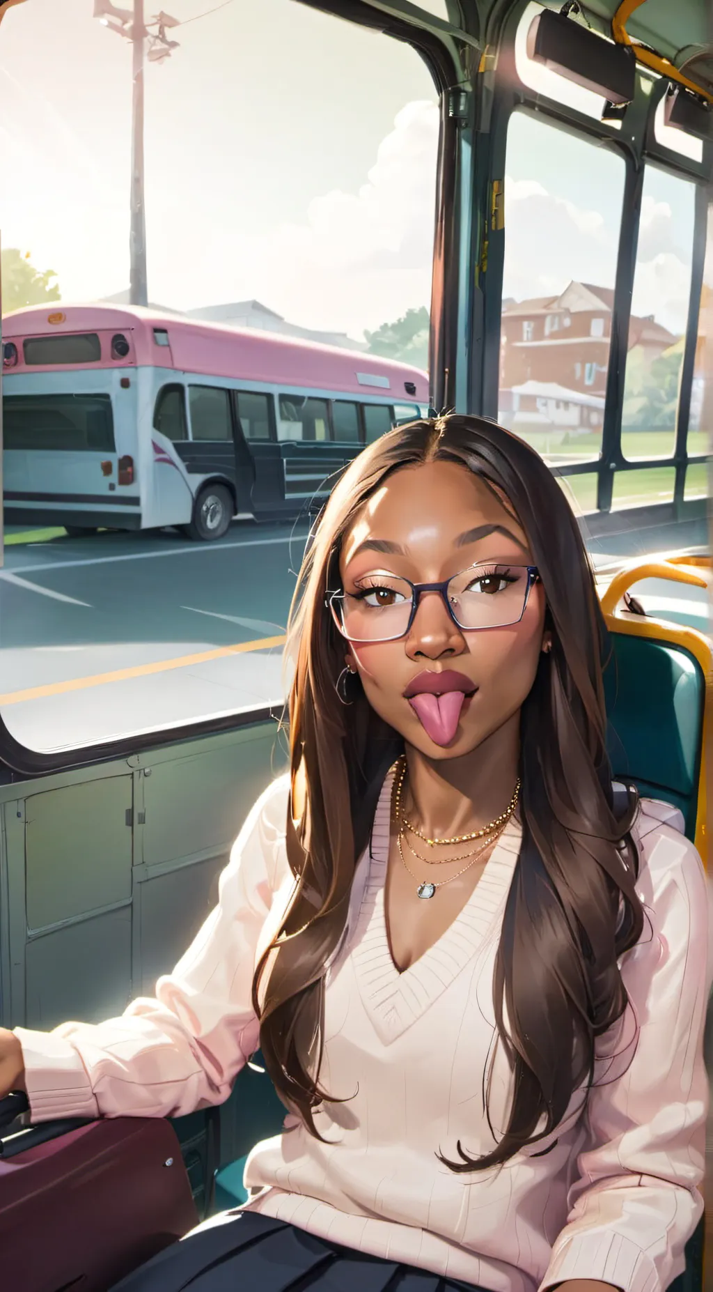 ai character: Layla- Johnson background