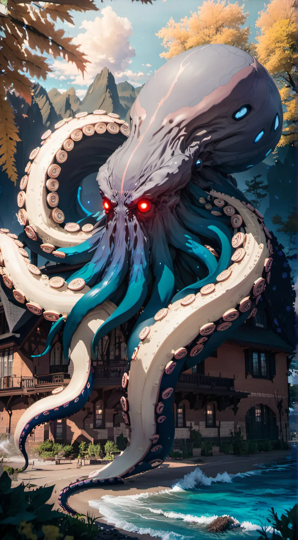 ai character: OctoCommander 9.0 background