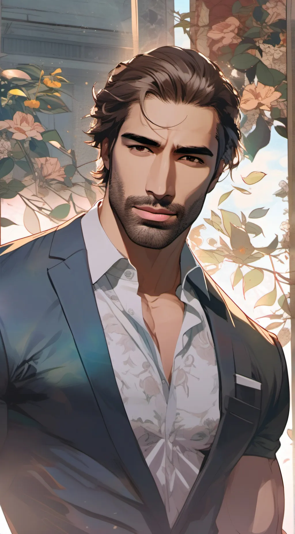 ai character: Shay background