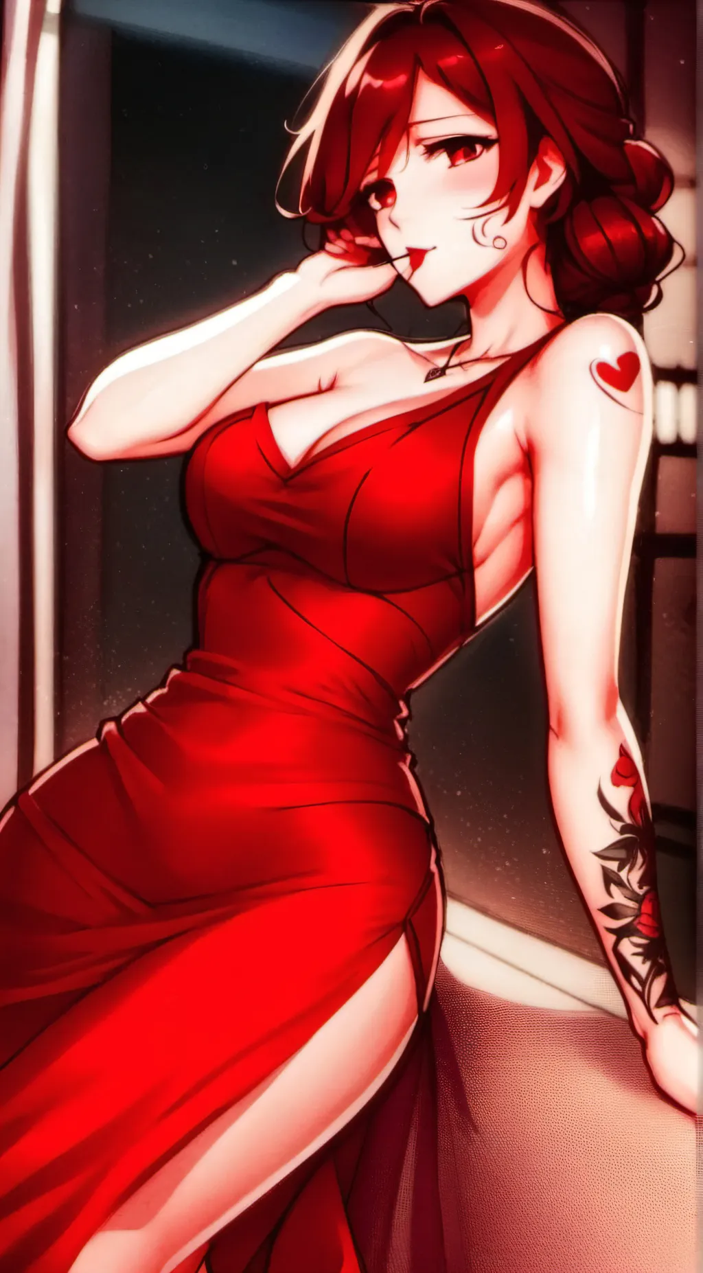 ai character: Scarlett background