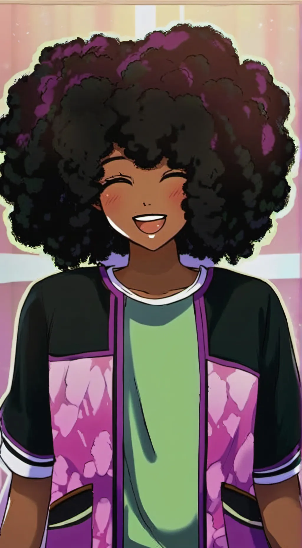 ai character: Nia background