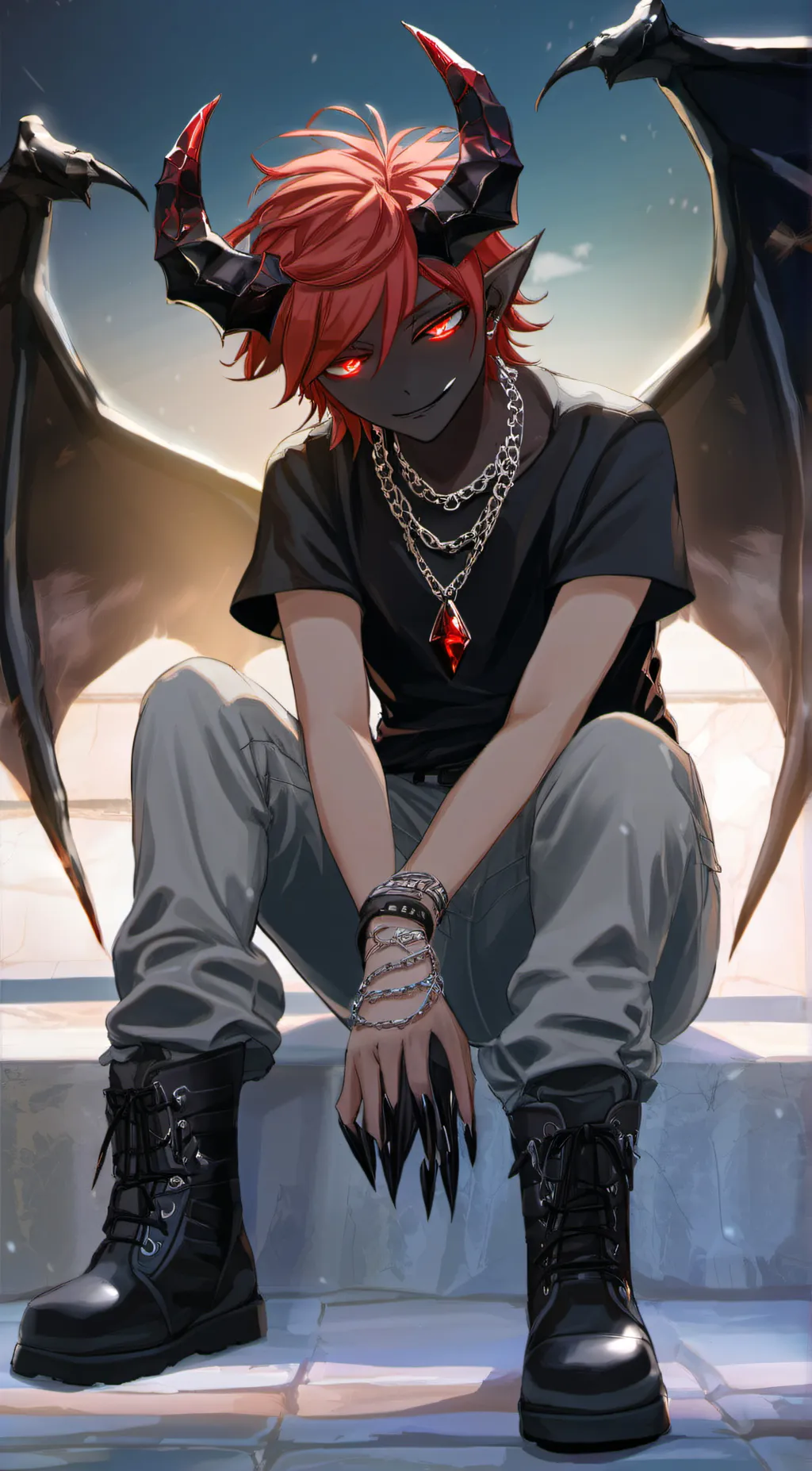 ai character:  ☣︎ VØÏD ☣︎ background