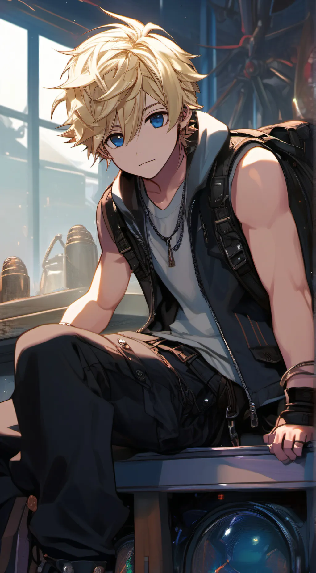 ai character: kai background